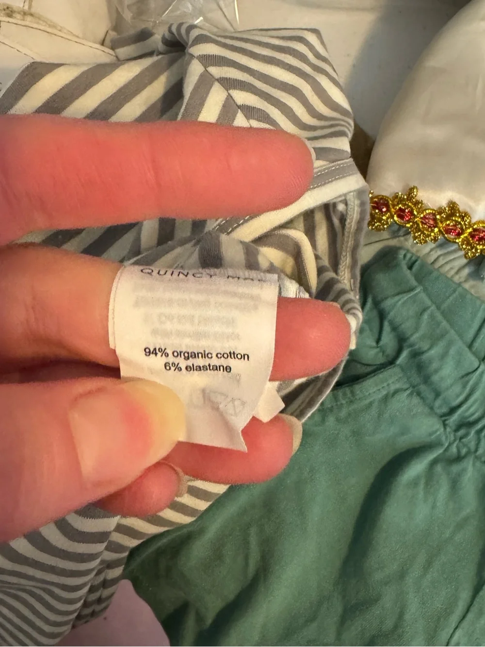 Quincy Mae small stain